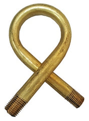 Crown Engineering PTB-90 PIGTAIL SYPHON - BRASS 90 DEG | Midwest Supply Us