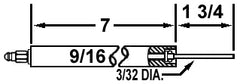 Crown Engineering 22021 IND'L COMBUSTION ELECTRODE | Midwest Supply Us