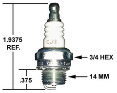 Crown Engineering CJ8 CHAMPION SPARK PLUG | Midwest Supply Us