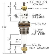 Crown Engineering F-140 AUBURN FEED-THROUGH ELECT. | Midwest Supply Us