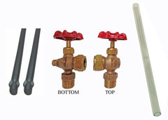 Crown Engineering 70326 ECO GG KIT: 2 VALVES 1/2 NPT, 5/8 X 12 STD GG, NO RODS - BOXED | Midwest Supply Us