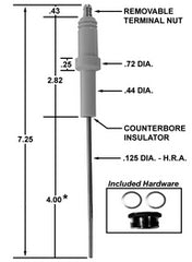 Crown Engineering CA180 IGNITER/REPLACES IA-9 | Midwest Supply Us