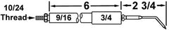 Crown Engineering 22240 S.T. JOHNSON ELECTRODE | Midwest Supply Us