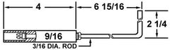 Crown Engineering 27145 RAY OIL BURNER ELECTRODE | Midwest Supply Us