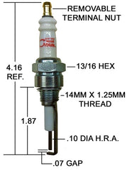 Crown Engineering CA506U IGNITER/REPL I-31-1 W/EXT INS | Midwest Supply Us