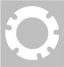 Crown Engineering 12484 FLANGE GASKET MSR,EH,MH,EHASR | Midwest Supply Us