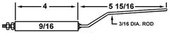 Crown Engineering 22016 IND'L COMBUSTION ELECTRODE | Midwest Supply Us