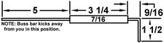 Crown Engineering 20417 ADAMS ELECTRODE 51096050 | Midwest Supply Us