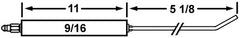 Crown Engineering 21566 FULTON ELECTRODE 2-20-000043 | Midwest Supply Us