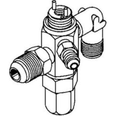 Sporlan 168005 Valve Body QE External Equalizer 3/8 x 1/2 x 1/4 Inch SAE 168005 | Midwest Supply Us