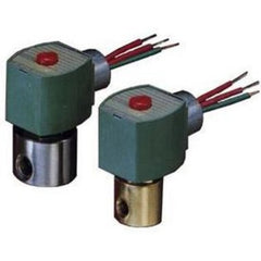 ASCO SC8262H202 Solenoid Valve 8262 2-Way Brass 1/4 Inch NPT Normally Closed 120 Alternating Current NBR  | Midwest Supply Us