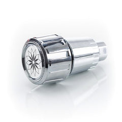 Pasco 1167 Showerhead Sure Flow Adjustable Chrome 2.5 Gallons per Minute Easily Adjusts From Fine to Peppery Spray | Midwest Supply Us