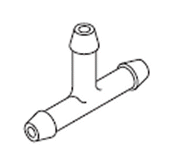 Schneider Electric (Barber Colman) 21-038 1/4"TUBING,RESTRICTOR TEE,.007 | Midwest Supply Us