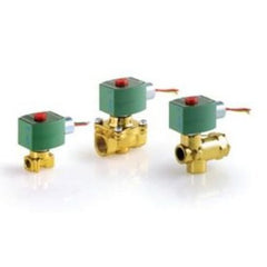 ASCO 8215C073AC110/50D Solenoid Valve 8215 2-Way Aluminum 1-1/2 Inch NPT Normally Open 120 Alternating Current NBR | Midwest Supply Us