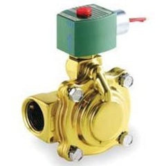 ASCO 8210G008-24DC Solenoid Valve 8210 2-Way Brass 1-1/4 Inch NPT Normally Closed 24 Direct Current NBR | Midwest Supply Us