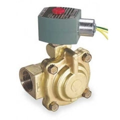 ASCO 8221G011 Solenoid Valve 8221 2-Way Brass 1-1/2 Inch NPT Normally Closed 120 Alternating Current NBR | Midwest Supply Us