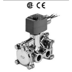 ASCO 8316G036AC120/60D Solenoid Valve 8316 3-Way Brass 1 Inch NPT Normally Open 120 Alternating Current NBR | Midwest Supply Us