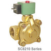 SC8210G004 | Solenoid Valve 8210 2-Way Brass 1 Inch NPT Normally Closed 120 Alternating Current NBR | ASCO