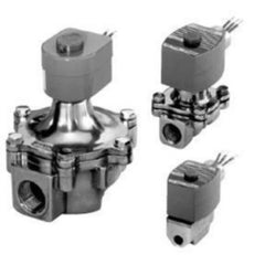 ASCO 8040H006AC110/50D Solenoid Valve 8040 2-Way Aluminum 1/8 Inch NPT Normally Closed 120 Alternating Current NBR | Midwest Supply Us