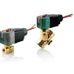 ASCO 8220G093AC120/60D Solenoid Valve 8220 2-Way Brass 1/2 Inch NPT Normally Open 120 Alternating Current | Midwest Supply Us