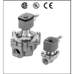 ASCO 8215G050VMAC120/60D Solenoid Valve 8215 2-Way Aluminum 1 Inch NPT Normally Closed 120 Alternating Current EPDM | Midwest Supply Us