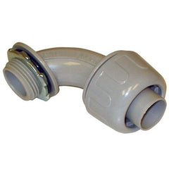 Mars Controls 85021 Connector Liquid Tight 90 Degree Flexible Non-Metallic 3/4 Inch PVC 10 Pack | Midwest Supply Us