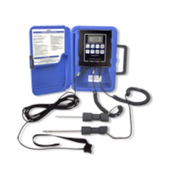 Cooper Instrument SRH77-A Meter Multiple Temperature and Humidity with Probes 9V Alkaline NIST CE WEE RoHS LCD with Backlight | Midwest Supply Us