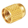 NFT5-4-100 | Seal Cap O-Ring Quick 1/4 Inch 100 Pack for CFC/HCFC/HFC Refrigerants | J/B Industries SAE Fittings