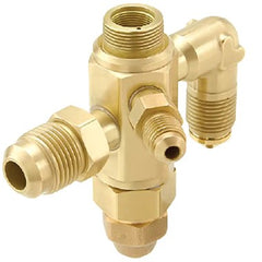 Sporlan 168185 Valve Body BQE External Equalizer 1/4 x 3/8 x 1/4 Inch SAE 168185 | Midwest Supply Us