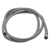 IMC96 | Ice Maker Connector 1/4 x 1/4 x 96 Inch Compression Female x Female Braided Stainless Steel | Fluidmaster