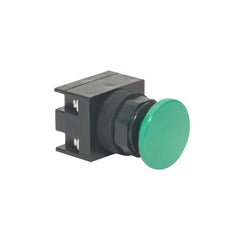 C3 Controls 22PBNO-XMGN 22PBNO-XMGN - 22MM PUSHBUTTON. MUSH CAP GREEN | Midwest Supply Us