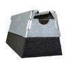 PSF10C | Support Block Caddy 50 Pyramid 4 x 10-3/8 Inch Polyethylene Closed Cell Foam 50 for Pipes and Equipment | Erico