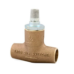 TACO 219 Check Valve Flo-Chek Horizontal 3/4 Inch Sweat Bronze 219 | Midwest Supply Us