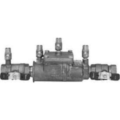 Watts 11/4007M2-QT-FZ Backflow Preventer 007 1-1/4 Inch Bronze Quarter Turn Dual Check 007M2QT-114 175 Pounds per Square Inch 33 to 180 Degrees Fahrenheit | Midwest Supply Us