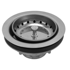 Dearborn Plastic 6 Basket Strainer Shallow with Metal Nut Stainless Steel Stainless Steel | Midwest Supply Us
