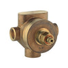 29712000 | Rough-In Valve 3-Port Concealed Diverter 1/2 Inch Female for Tub and Shower Faucets | Grohe