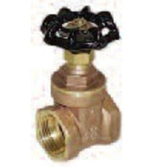 Red White Valve 2673 Gate Valve Brass 3 Inch Threaded 200PSI for WOG | Midwest Supply Us
