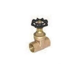 Red White Valve 267-4 Gate Valve Brass 4 Inch Threaded 200PSI for WOG | Midwest Supply Us