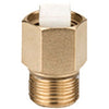 561402A | Check Valve 1/2 Inch Male x Female Brass 150 Pounds per Square Inch 230 Degrees Fahrenheit for 502 Series | Hydronic Caleffi