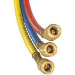 J/B Industries SAE Fittings CCLS-60 Charging Hose Set Secure Seal 60 Inch Kevlar Red/Yellow/Blue 800 Pounds per Square Inch | Midwest Supply Us
