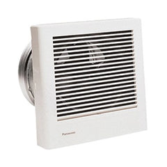 Panasonic FV-08WQ1 Ventilation Fan WhisperWall Wall Mounted 70 CFM 120 Volt 8 Inch Galvanized Steel | Midwest Supply Us