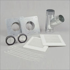 Panasonic PC-NLF64D Installation Kit WhisperLine 4/6 Inch 4 Inch Double Inlet Grille 2 4 Inch Backdraft Damper 12 Clamp 6x4x4 Inch Y Adapter Poly Pro/Steel for Ventilation Systems | Midwest Supply Us