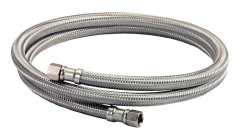 Everflow 2666-NL EVERFLOW 2666-NL 6 BRAIDED FLEX ICE MAKER CONNEC 1/4"COMP X 1/4"COMP UPC/NSF-61 LEAD FREE | Midwest Supply Us