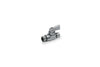 27-FS38-NL | RAVEN 3/8 Compression x 3/8 F OD 1/4 Turn EZ Fix-a-Valve Chrome Lead Free RAVEN # R1664-NL | Everflow