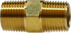 28213 | 3/8 MIP HEX NIPPLE | Midland Metal Mfg.