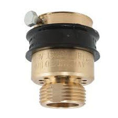 Watts NF8 Vacuum Breaker Hose Connection Atmospheric Brass 3/4 Inch for Service Sinks Swimming Pools Photo Developing Tanks Laundry Tubs Wash Racks Dairy Barns Marinas & General Outside Gardening Uses | Midwest Supply Us