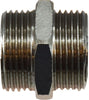 28810 | 3/4 X 1/2 M BSPP N-PLTD HEX NIPP | Midland Metal Mfg.
