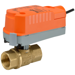 Belimo Z2075Q-K+CQKCB24-SR-RR ZoneTight (QCV), 3/4", 2-way | Valve Actuator, Electronic fail-safe, AC 24 V, 2-10 V, Normally Closed, Fail-safe position Closed | Midwest Supply Us