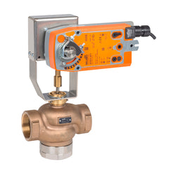 Belimo G315B-J+NFBUP-X1 Globe Valve | 0.5" | 3 Way | 4.4 Cv | w/ Spring Return | 24 -240V | On/Off | Midwest Supply Us