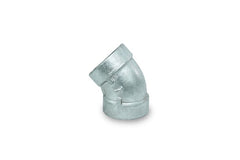 Everflow GXFL0212 EVERFLOW 2-1/2" GALV XH ELBOW 45 | Midwest Supply Us